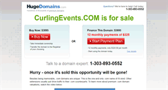 Desktop Screenshot of curlingevents.com